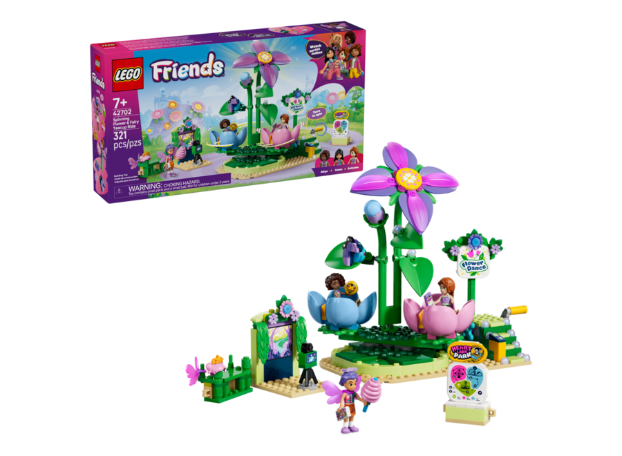 Spinning Flower & Fairy Teacup Ride