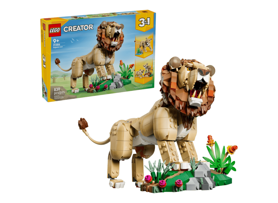 Wild Animals: Majestic Lion