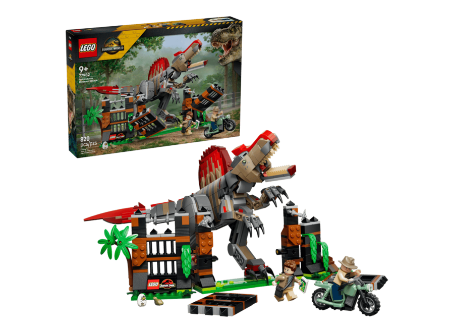 Spinosaurus Dinosaur Escape