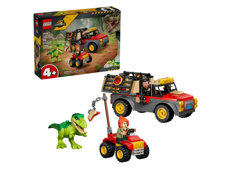 Young T. rex Transport Truck