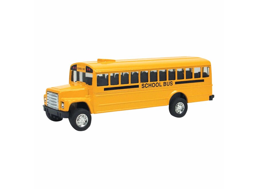 Pull Back Die-Cast Bus