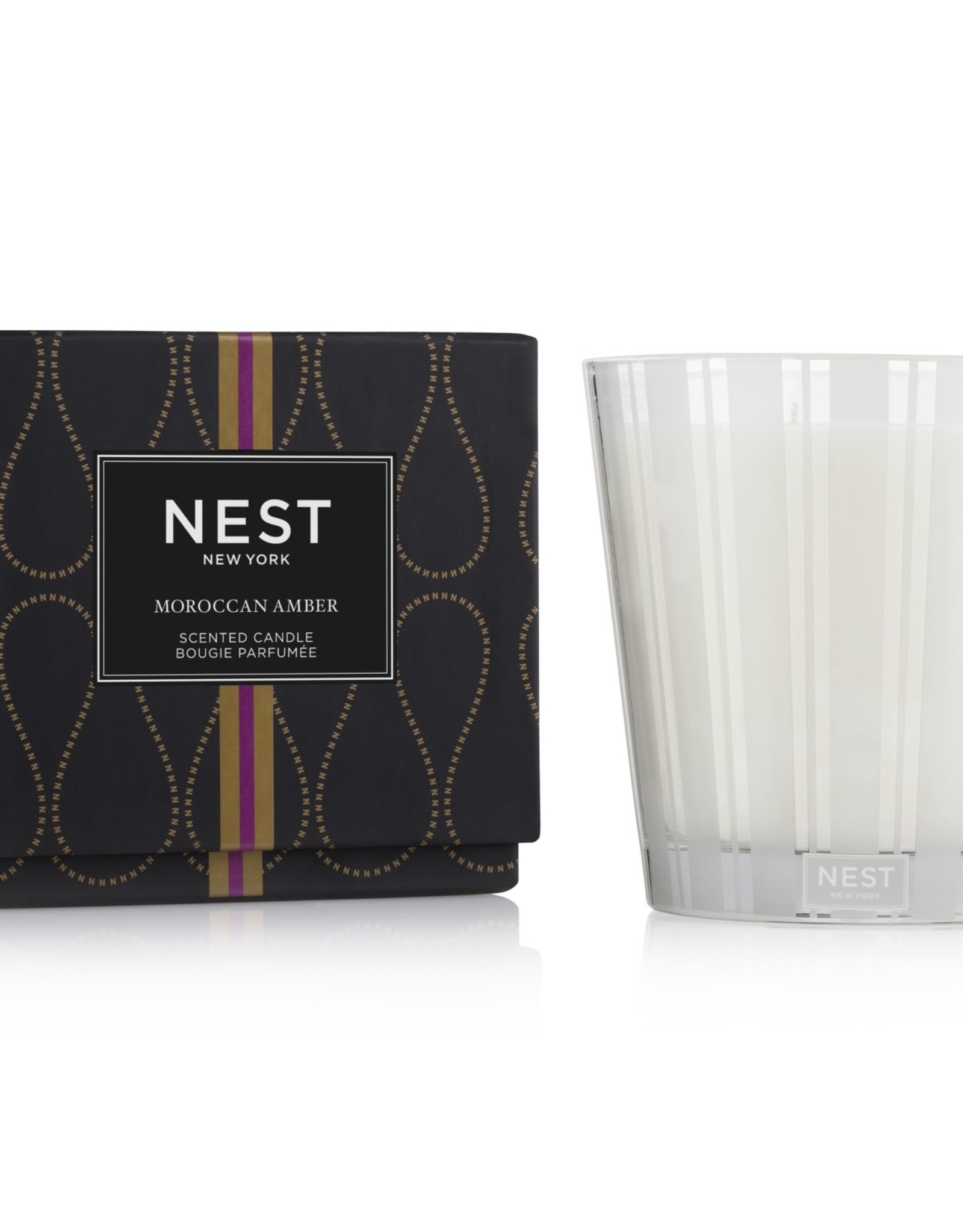NF-NY Moroccan Amber  3-Wick Candle