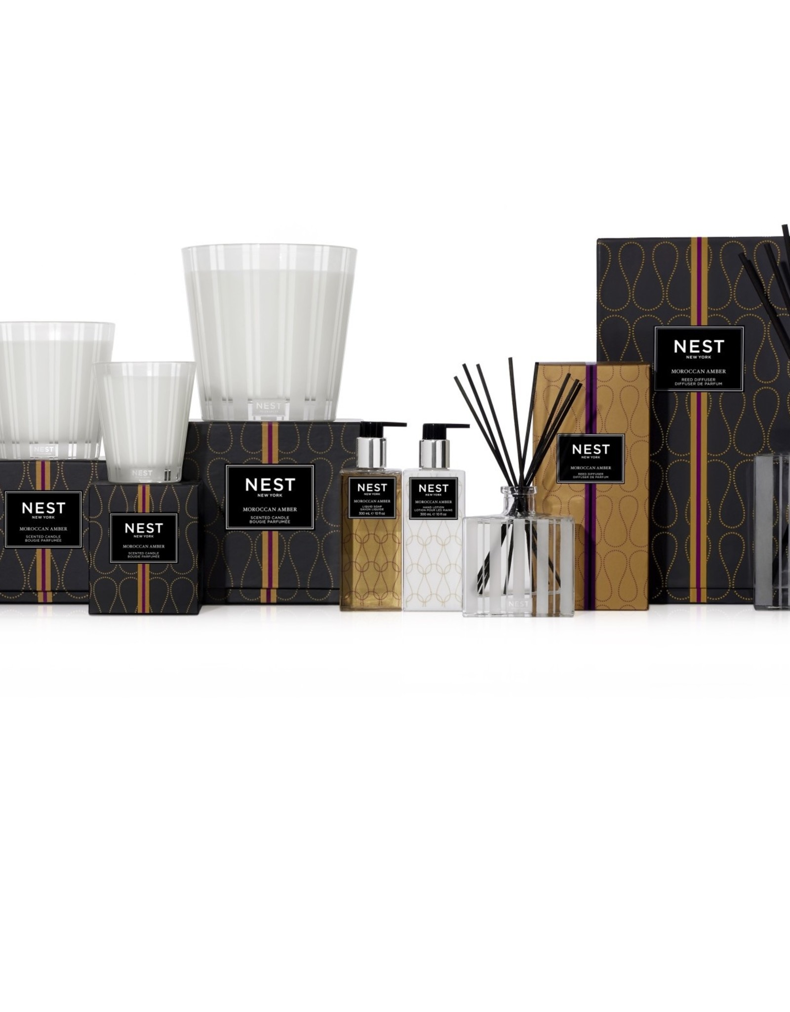 NF-NY Moroccan Amber  3-Wick Candle