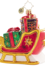 Radko Glorious & Gilded Sleigh