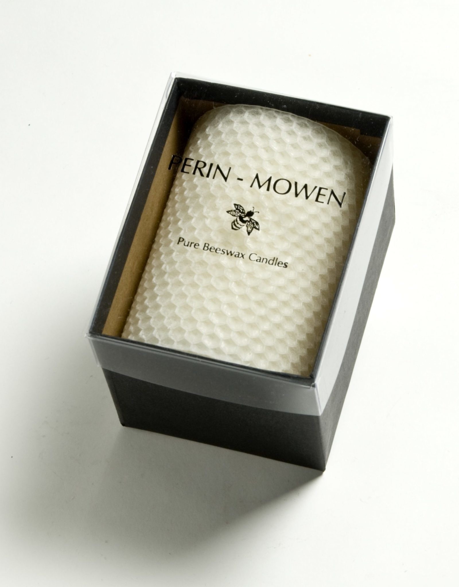 PerMow Beeswax Pillar Candle - 4"