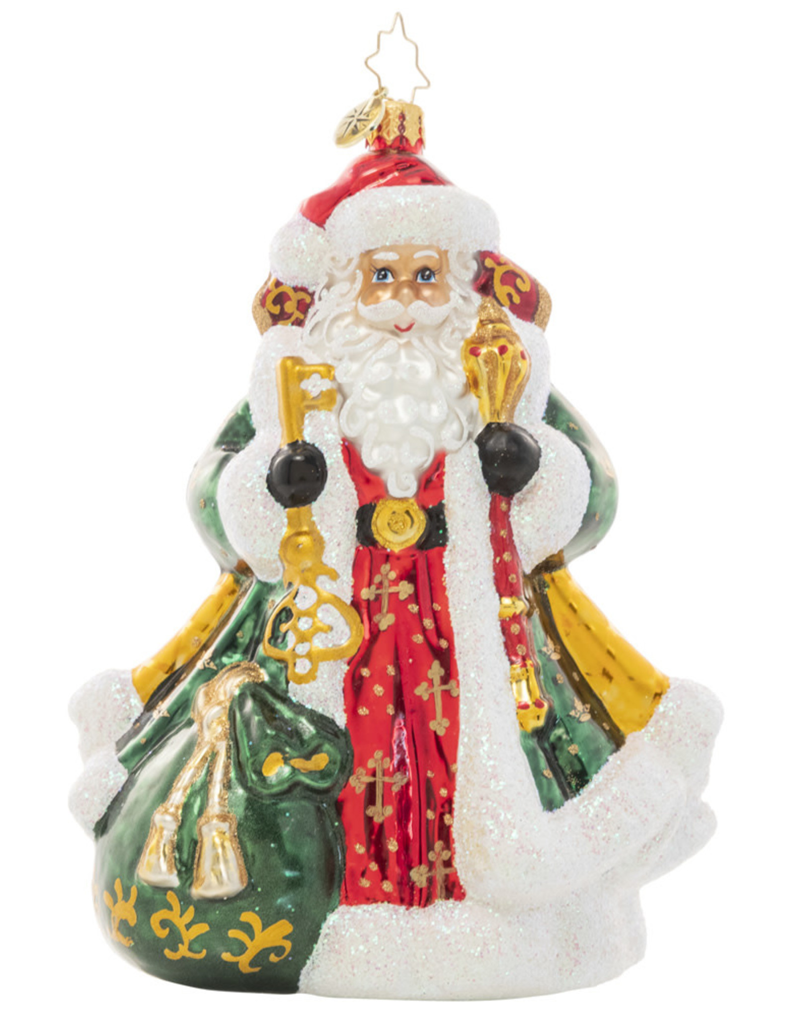 Radko Festive Finery Santa