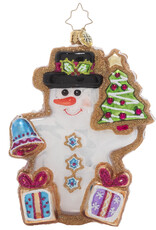 Radko Gingerbread Snowman