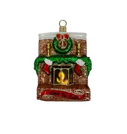 CTD Deck The Halls Fireplace