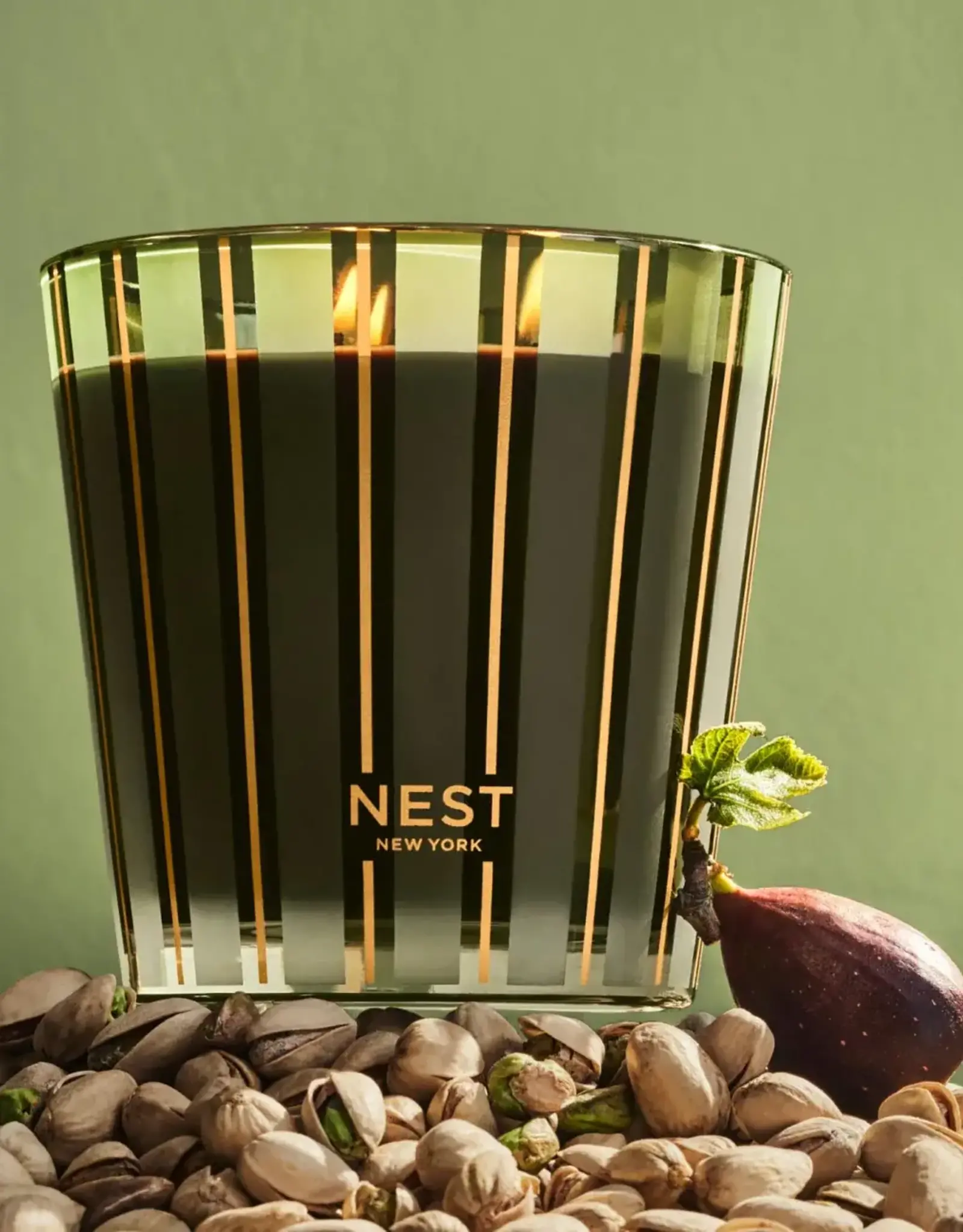 NF-NY Pistachio & Wild Fig 3-Wick Candle