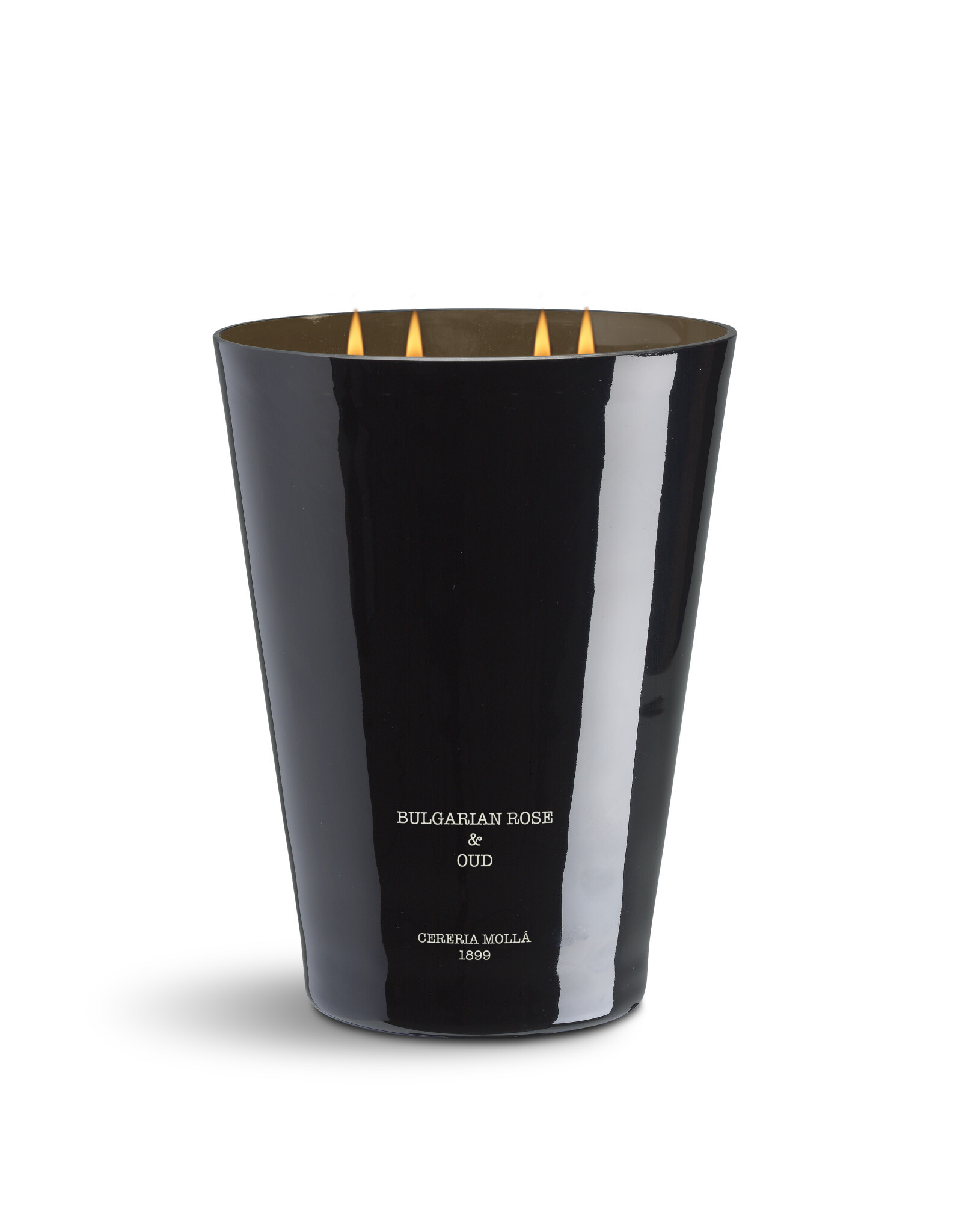 EuSc Bulgarian Rose & Oud Black 7-Wick Candle