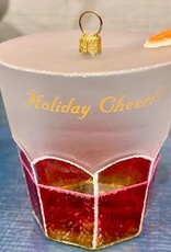 CTD Christopher Todd Ornament - Holiday Cheers Cocktail Ornament
