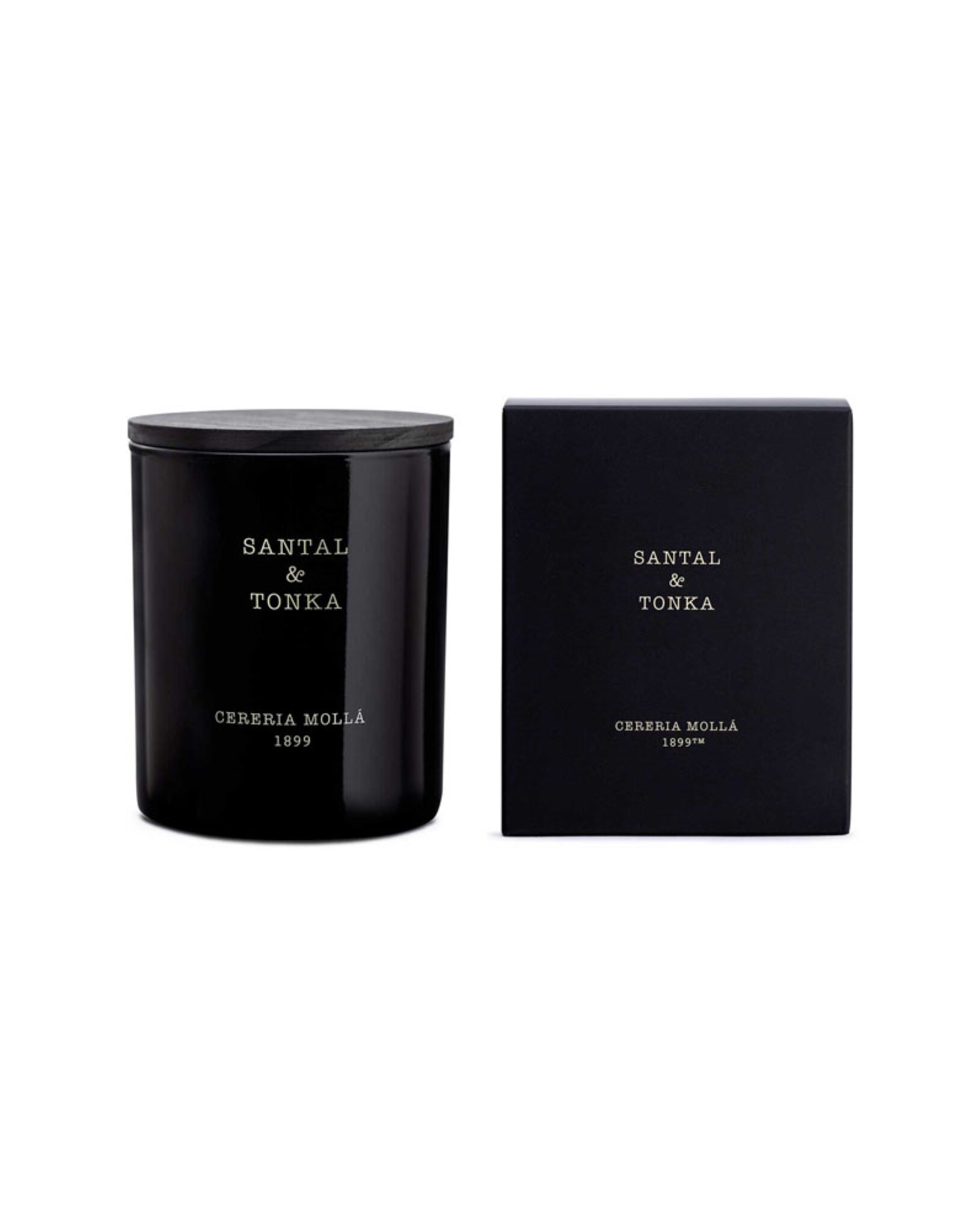 EuSc Santal & Tonka Black Premium Candle