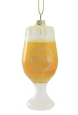 One Hundred 80 degrees Beer Glass Ornament - 5.5"