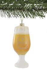 One Hundred 80 degrees Beer Glass Ornament - 5.5"