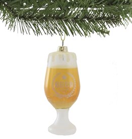 One Hundred 80 degrees Beer Glass Ornament - 5.5"
