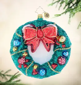 Radko Enchanted Evergreen Wreath