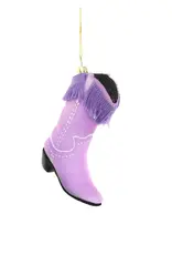 CF-Co Fringed Cowboy Boots - Pink