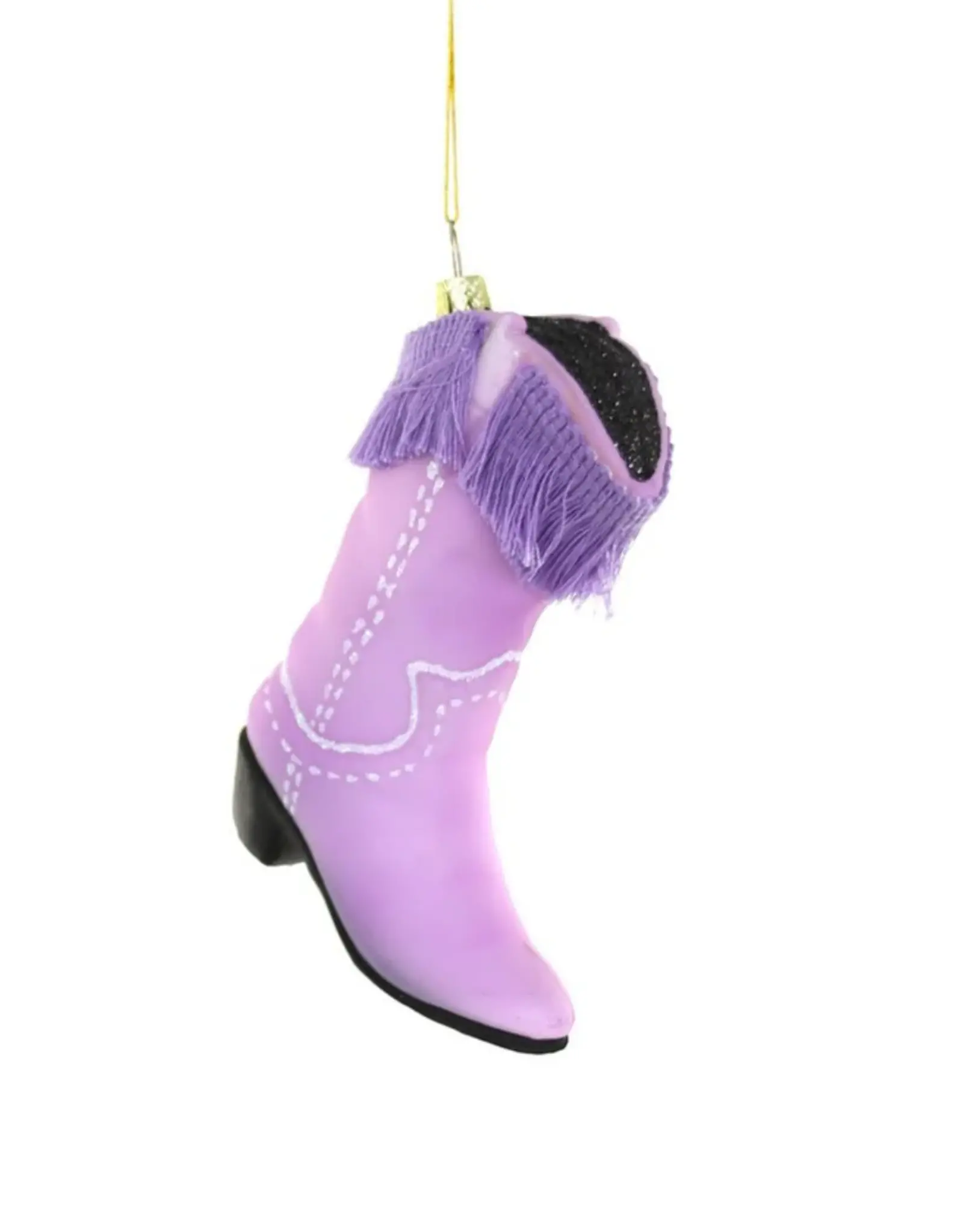 CF-Co Fringed Cowboy Boots - Pink