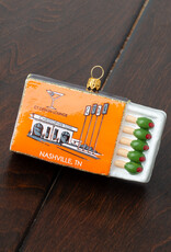 JTW Christopher Todd Ornament - Match Box