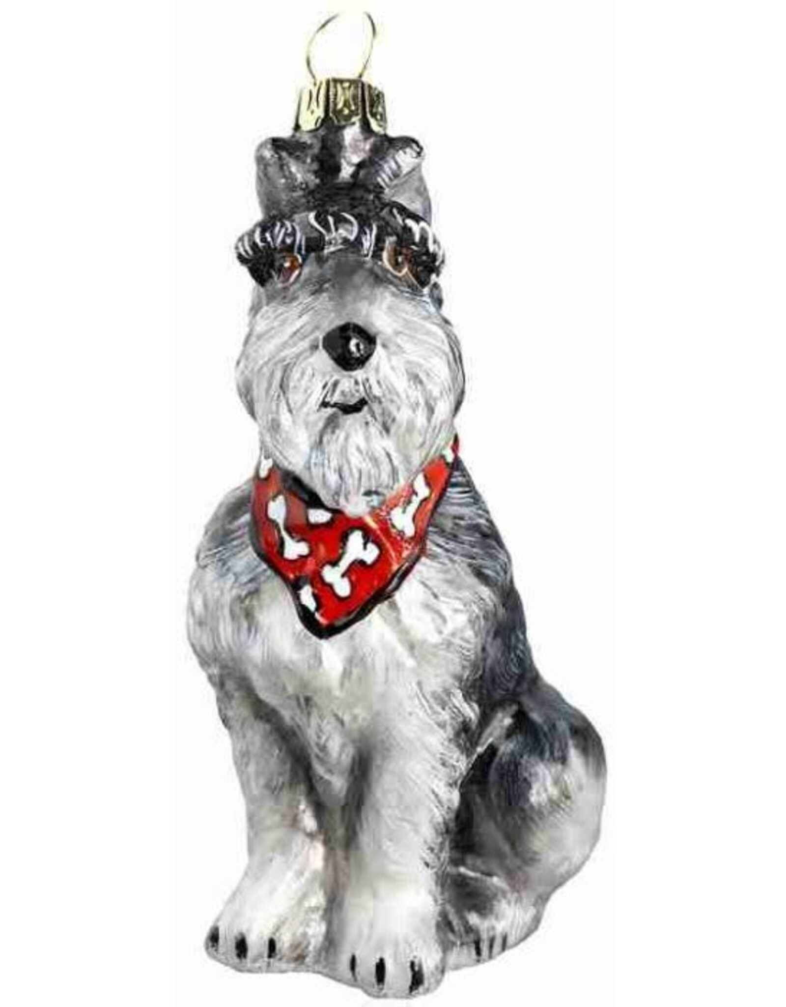 JTW Schnauzer Gray w/ Bandana