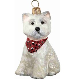 JTW Westie Puppy w/ Bandana