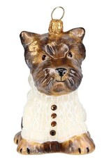 JTW Yorkshire Terrier in Aran Sweater