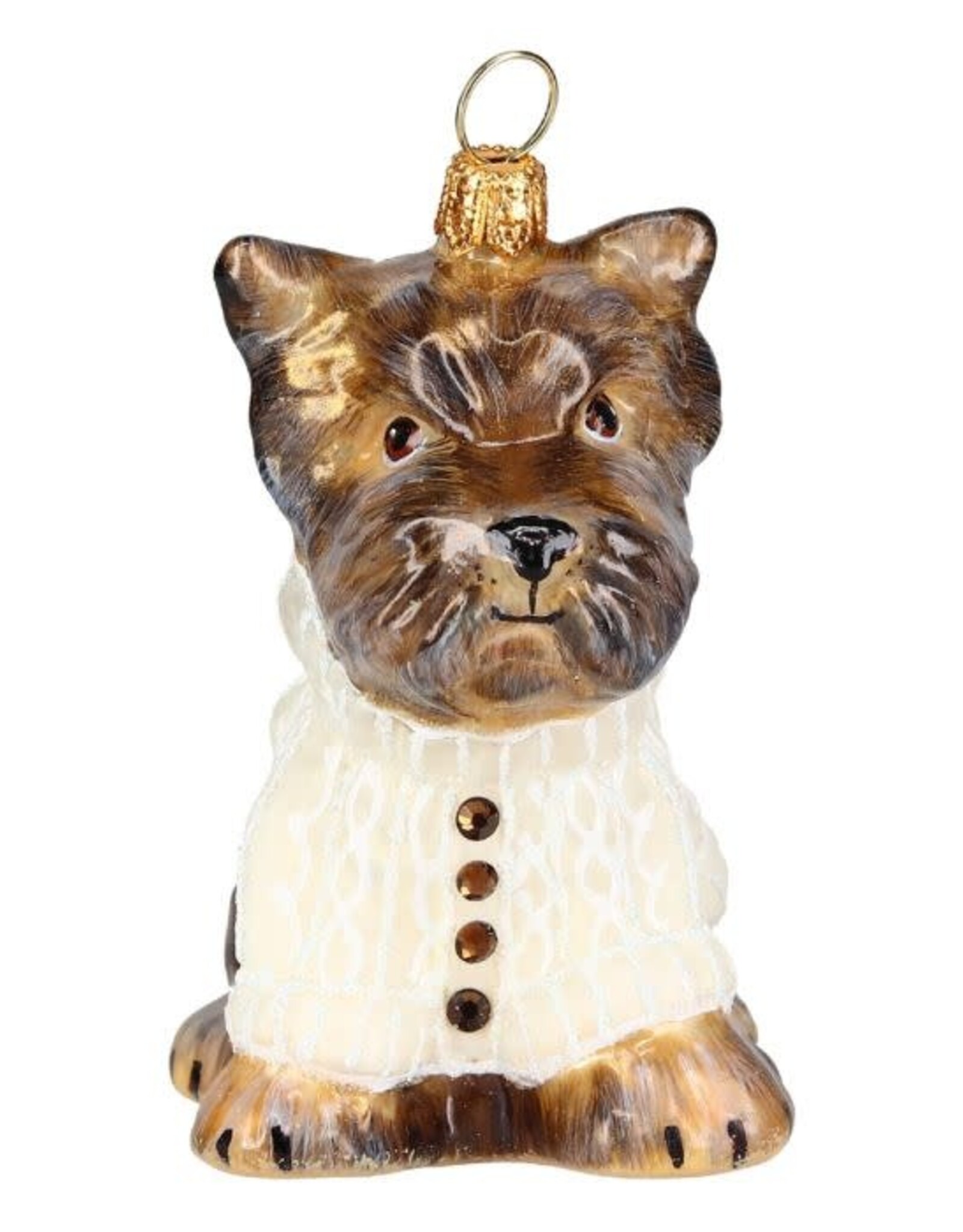 JTW Yorkshire Terrier in Aran Sweater