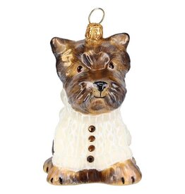 JTW Yorkshire Terrier in Aran Sweater