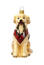 JTW Yellow Lab with Vest & Leash