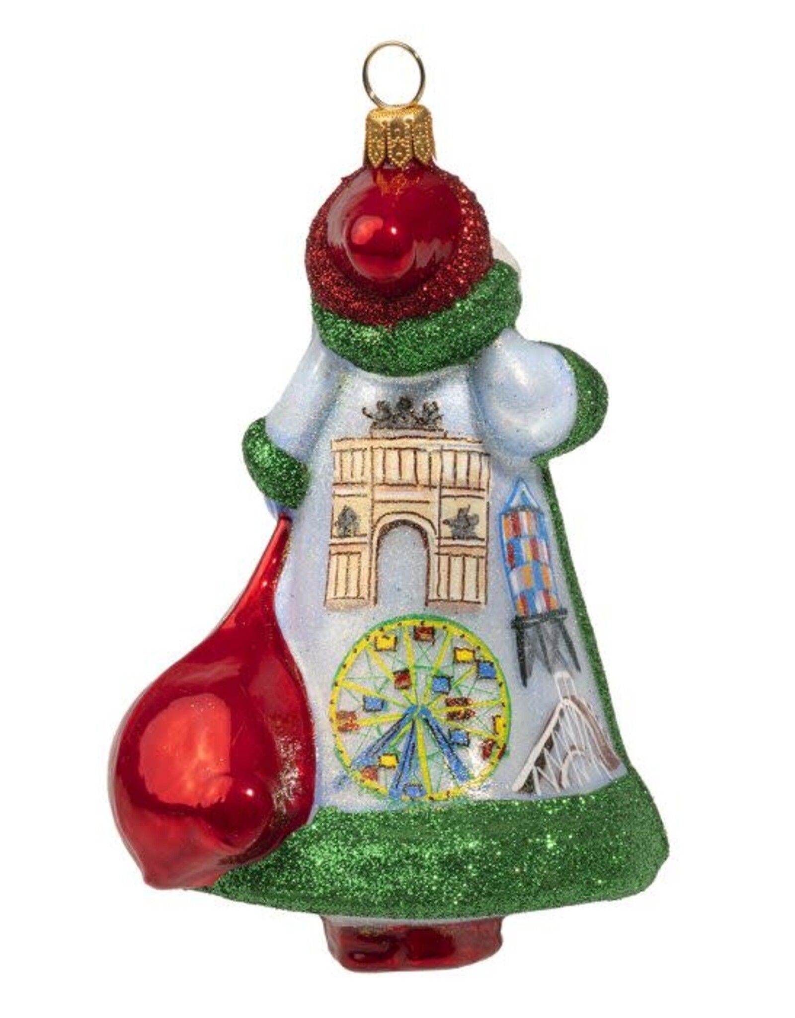 JTW Glitterazzi Santa Brooklyn