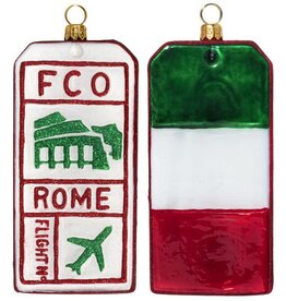 JTW Rome, Italy Luggage Tag