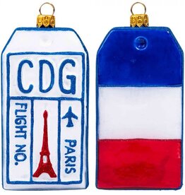 JTW Paris Luggage Tag