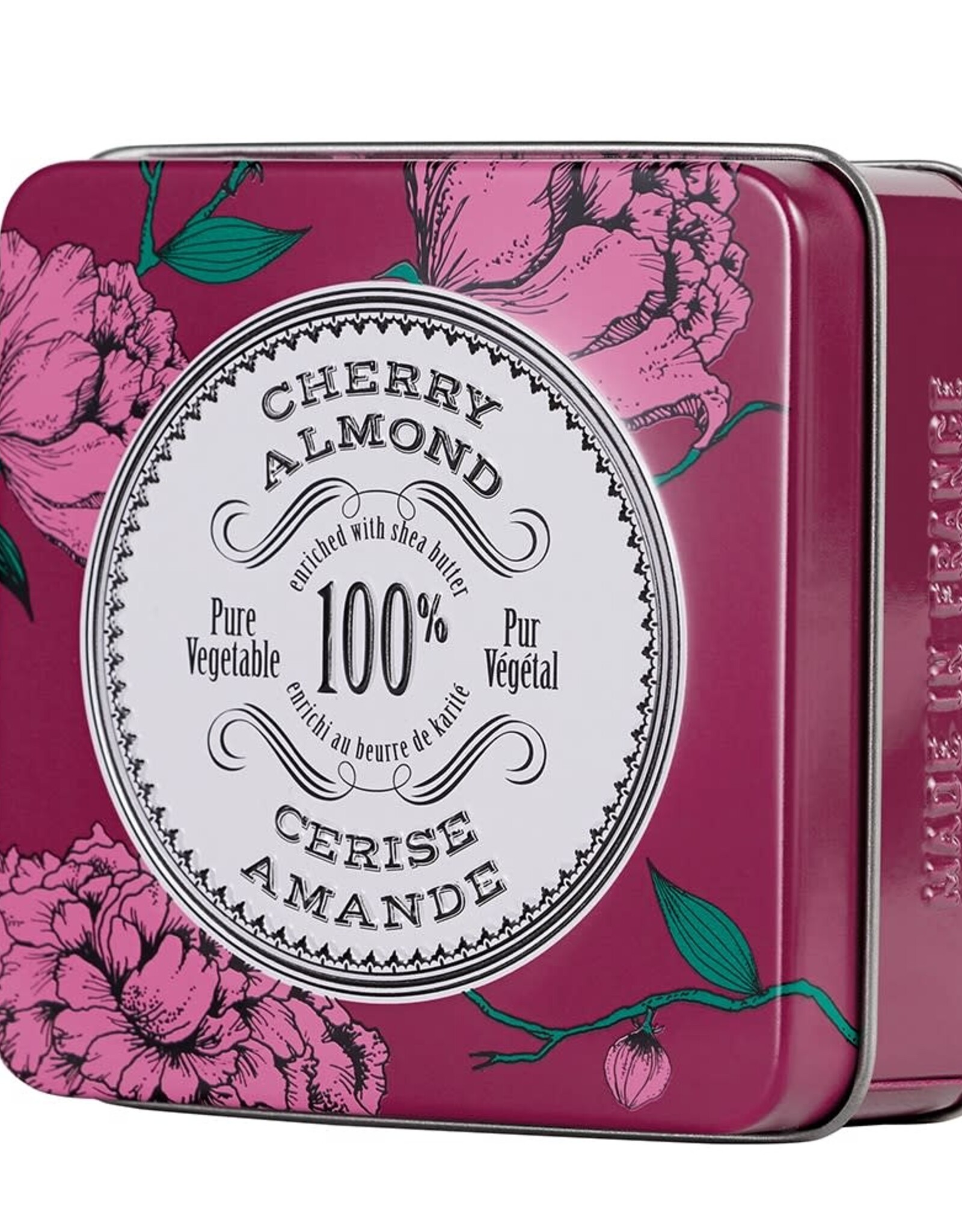 LA-CH Cherry Almond - Travel Soap Tin