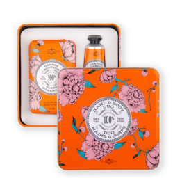 LA-CH La Chatelaine Orange Blossom - Hand and Body Duo Tin