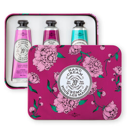 LA-CH Hand Cream Trio - Eggplant Tin