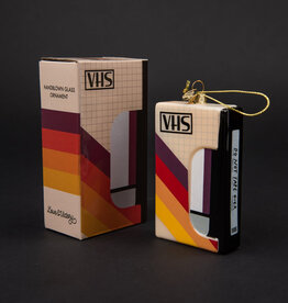 Lo-Vi VHS Handblown Glass Ornament