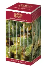 OWC Clear Glass Icicles (Set of 24) OWC Clear Glass Icicles (Set of 24)