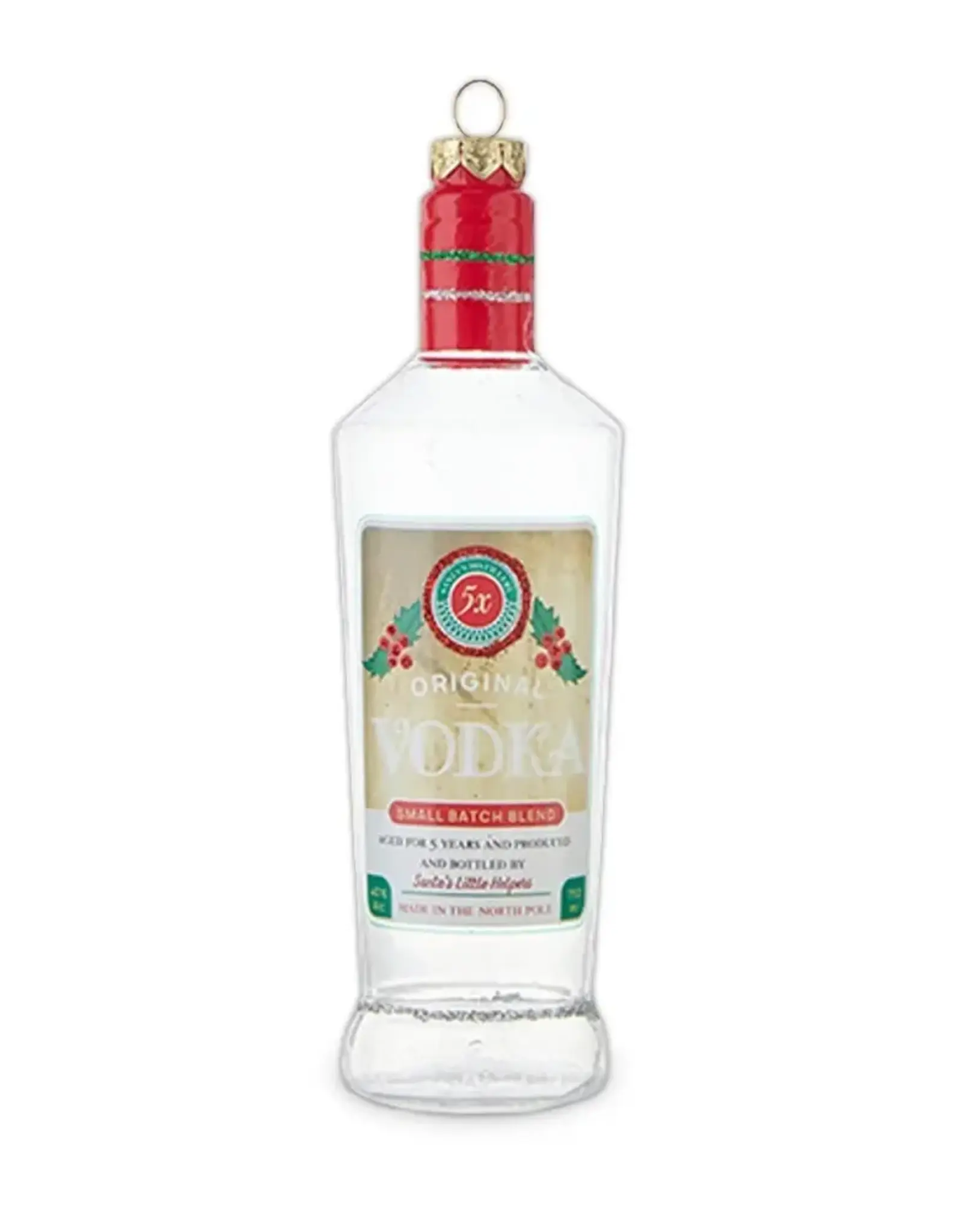 RZ Vodka Bottle Ornament