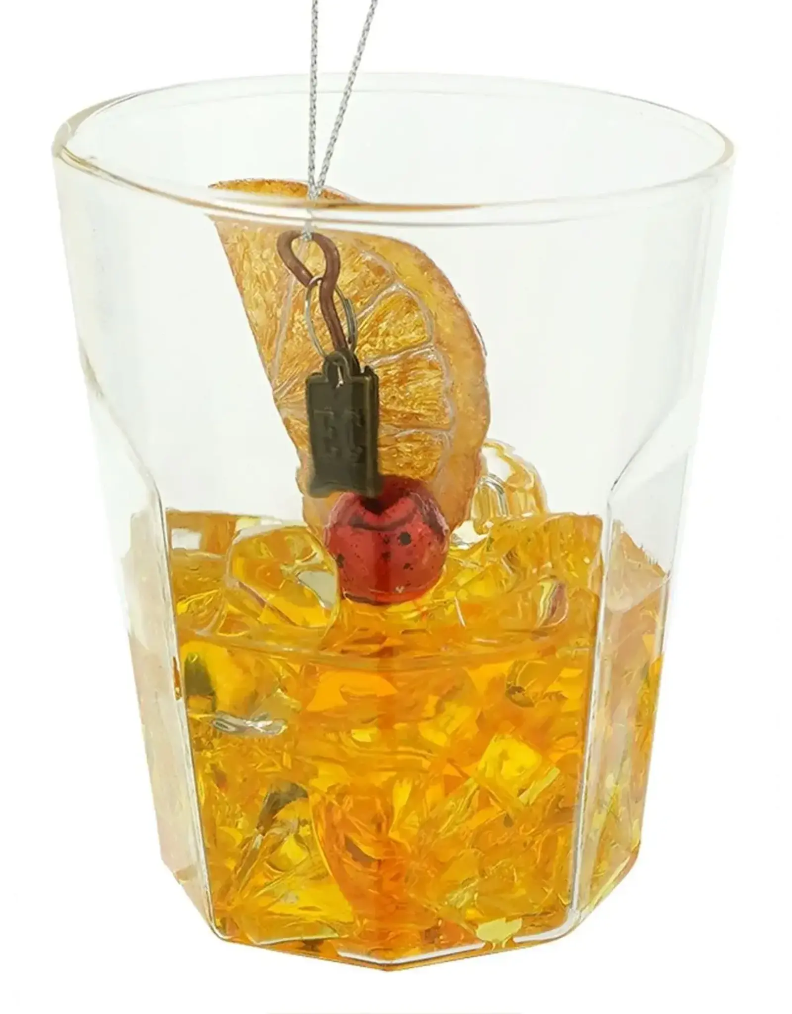 RZ Old Fashioned Cocktail Ornament