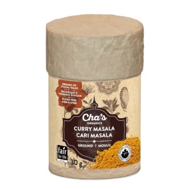 Cha's Organics Ground Curry Masala 30g