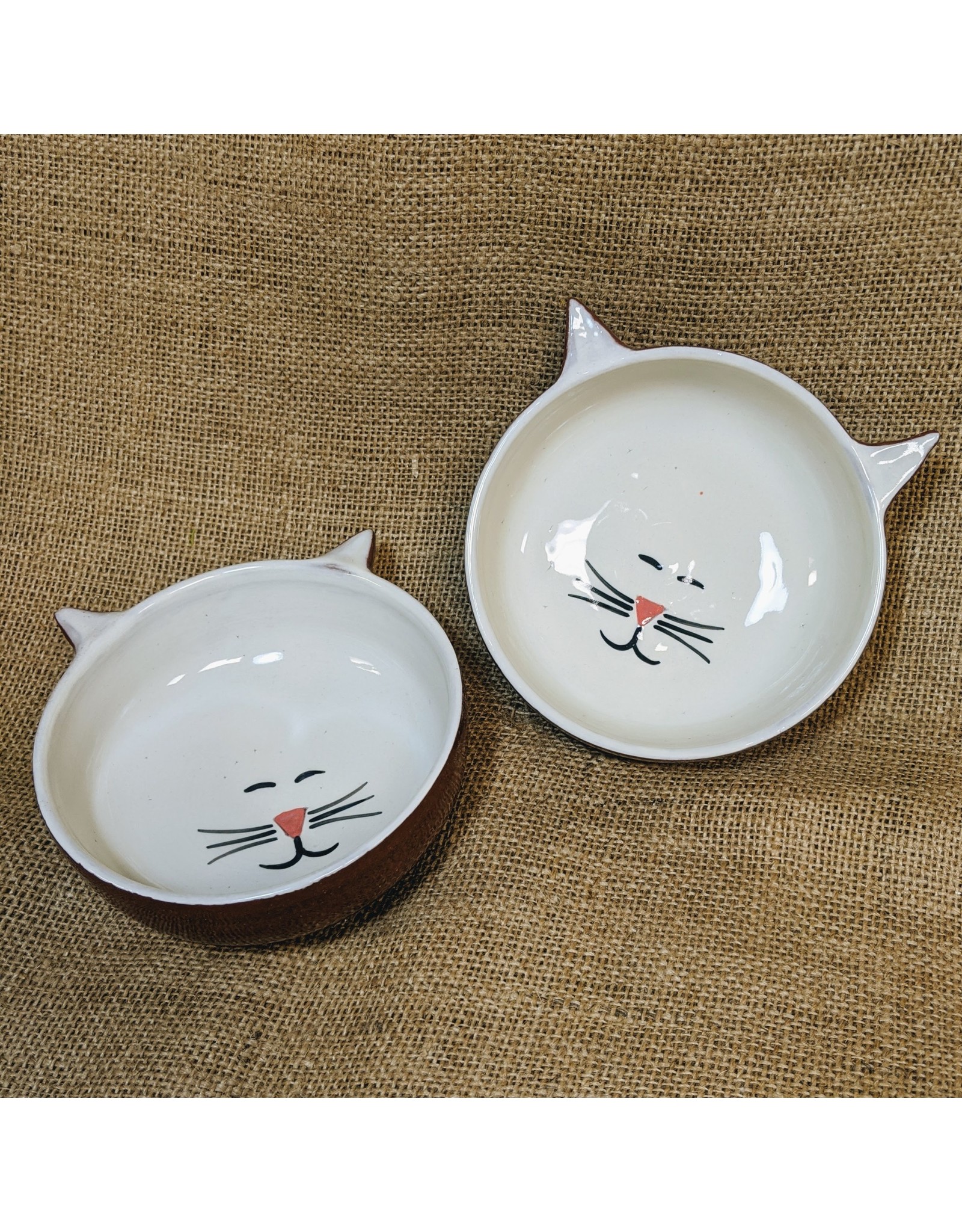 Nepal Ceramic Cat Food Dish, Nepal