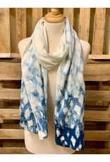 India CLEARANCE Inky Tie Dye Scarf, India