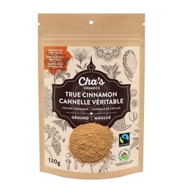 Sri Lanka Cha's Organics Ground True Cinnamon, 130g