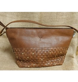 Ten Thousand Villages CLEARANCE  Basketweave Eco Leather Purse, India