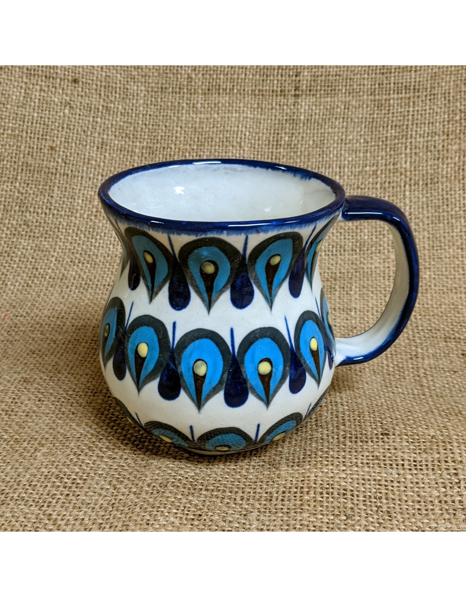 Guatemala Blue Raindrop Coffee Mug, Guatemala