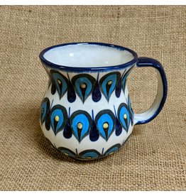 Guatemala Blue Raindrop Coffee Mug, 15oz/440ml, Guatemala