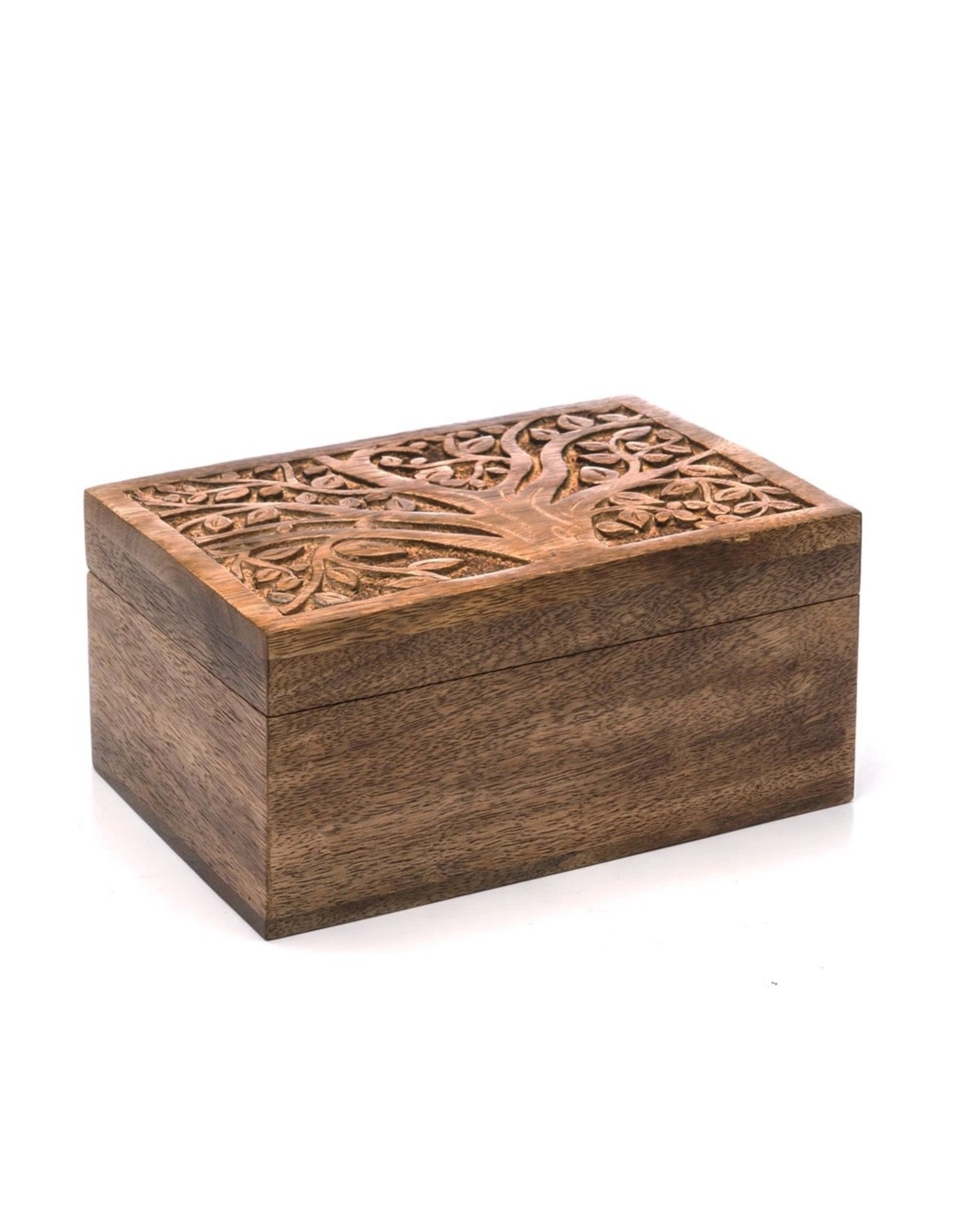 India Aranyani Tree of Life Jewelry Box w/ Tray