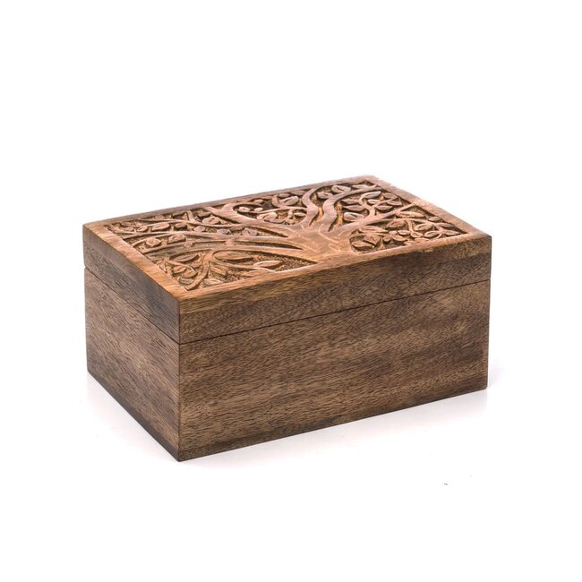 Aranyani Tree of Life Jewelry Box w/ Tray