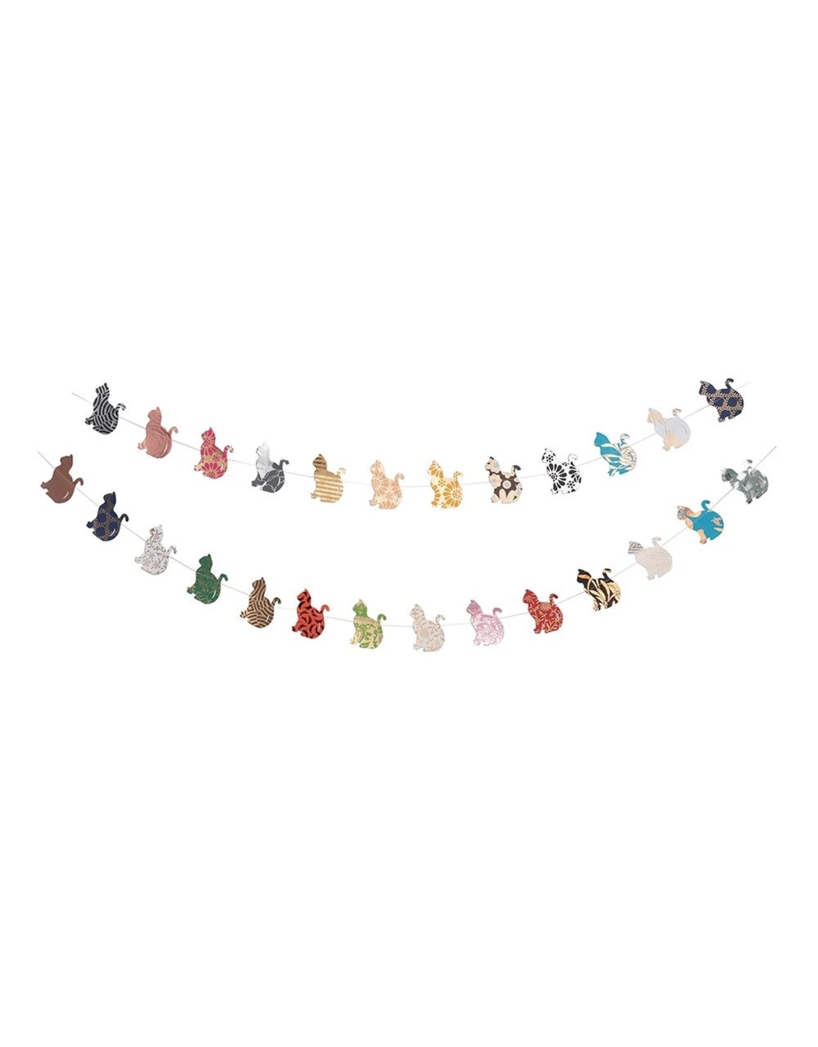India Metallic Cotton Paper Garland