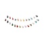 Metallic Cotton Paper Garland